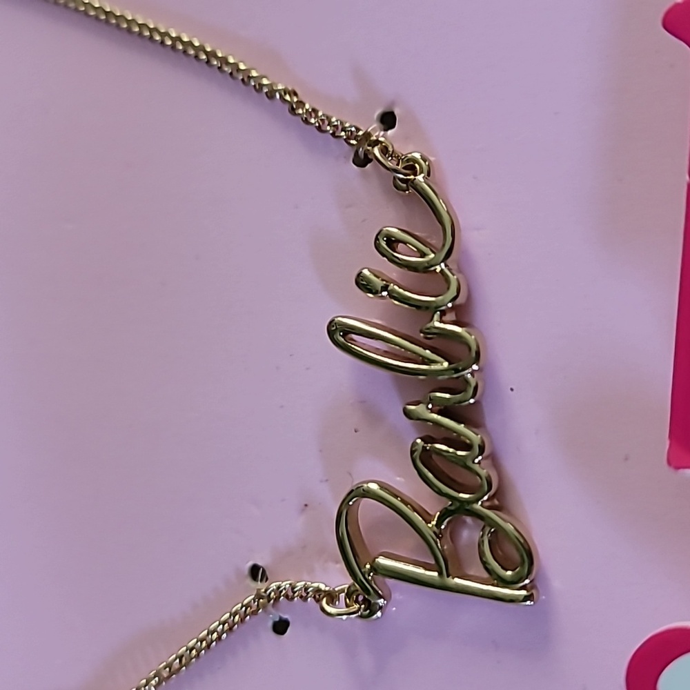 ZARA Barbie Gold Plated Necklace LIMITED EDITION - Picture 4 of 9